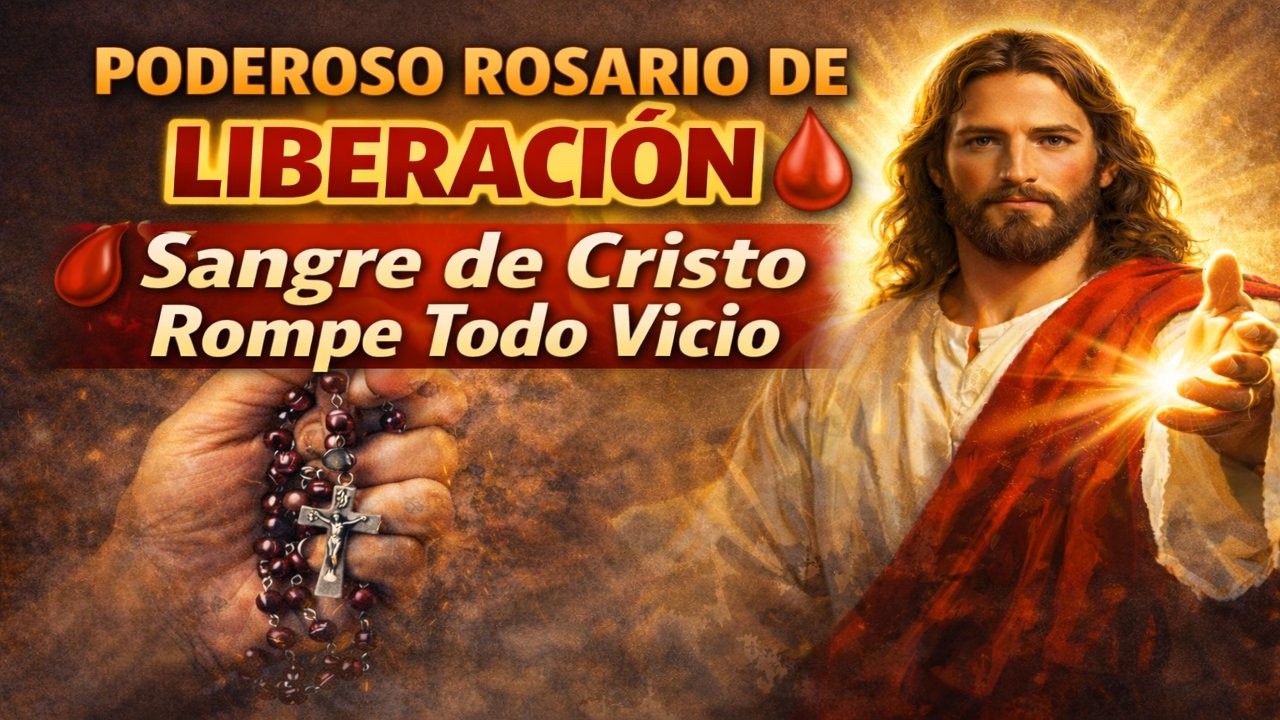 PODEROSO ROSARIO DE LIBERACIÓN - Sangre de Cristo Rompe Todo Vicio