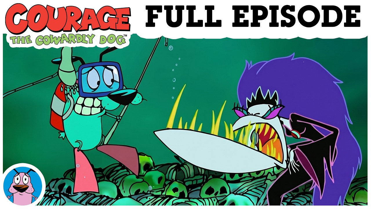 Queen of the Black Puddle | Courage the Cowardly Dog: FULL EPISODE | Cartoon Cartoons