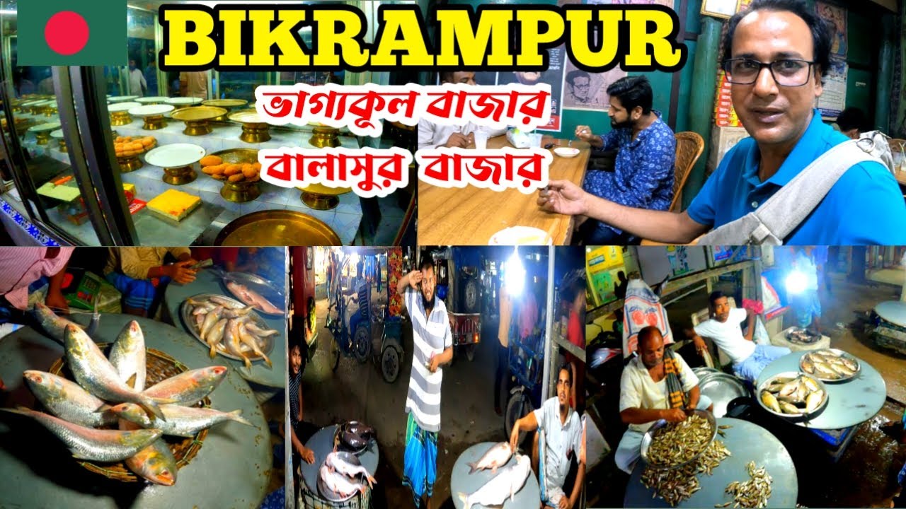 Bikrampur Munshiganj District of Bangladesh || বিক্রমপুর মুন্সীগঞ্জ জেলার বালাশুর ও ভাগ্যকূল বাজার