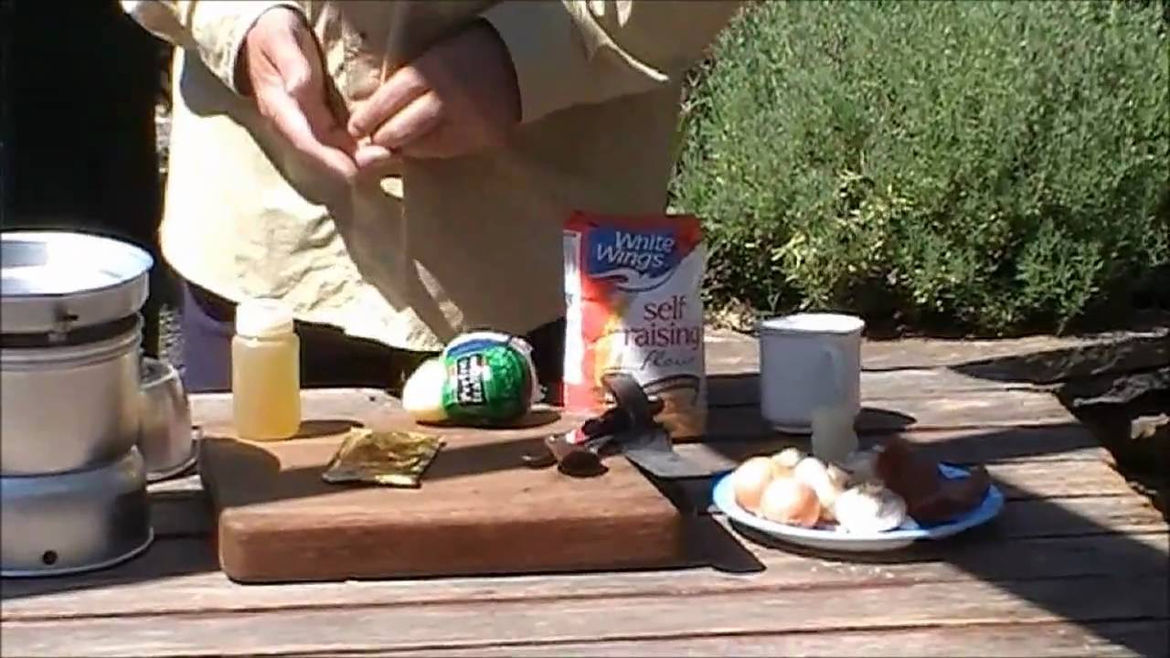 How to cook pizza on a Trangia lightweight camping stove by AdventurePro