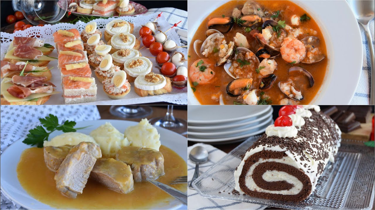 MENÚ DE NOCHEBUENA 2021 fácil y económico
