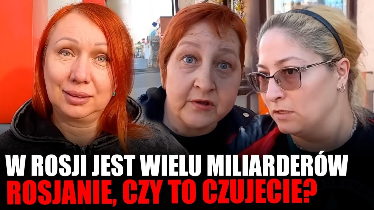 Reakcja Rosjan na wiadomości o bogatej Rosji