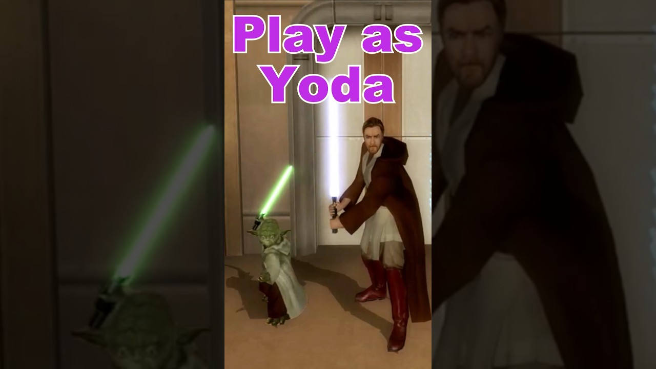В видеоигре Star Wars Revenge of the Sith у Йоды есть скрытая тайна.