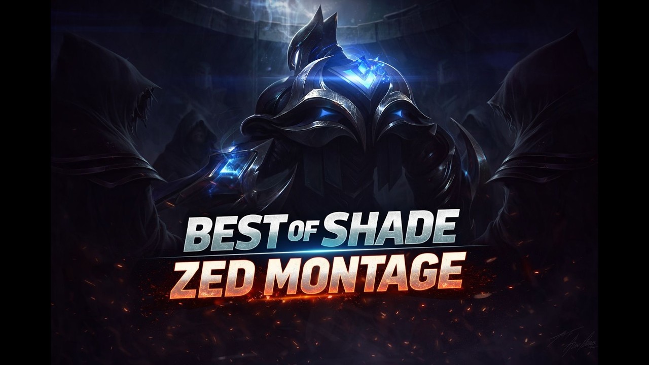 Shade Montage - Best Zed Plays | League of Legends