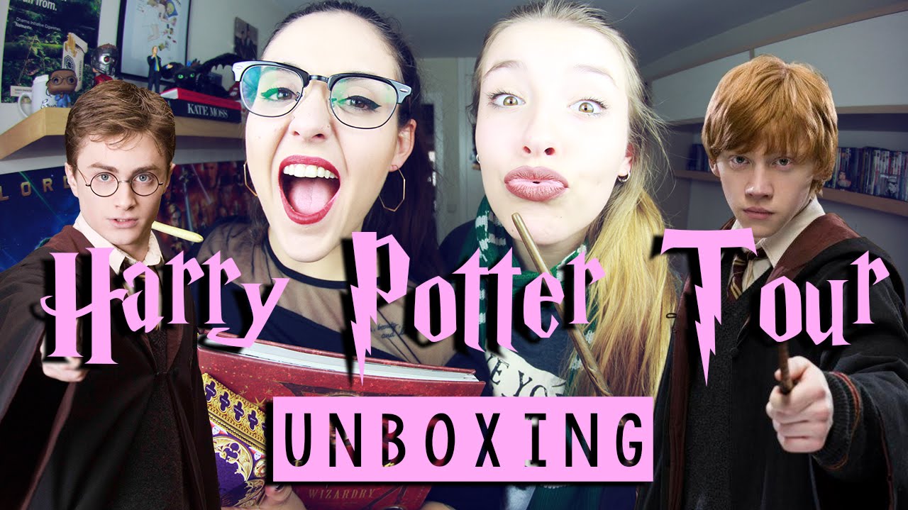 UNBOXING HARRY POTTER TOUR | ft. Julia Compton