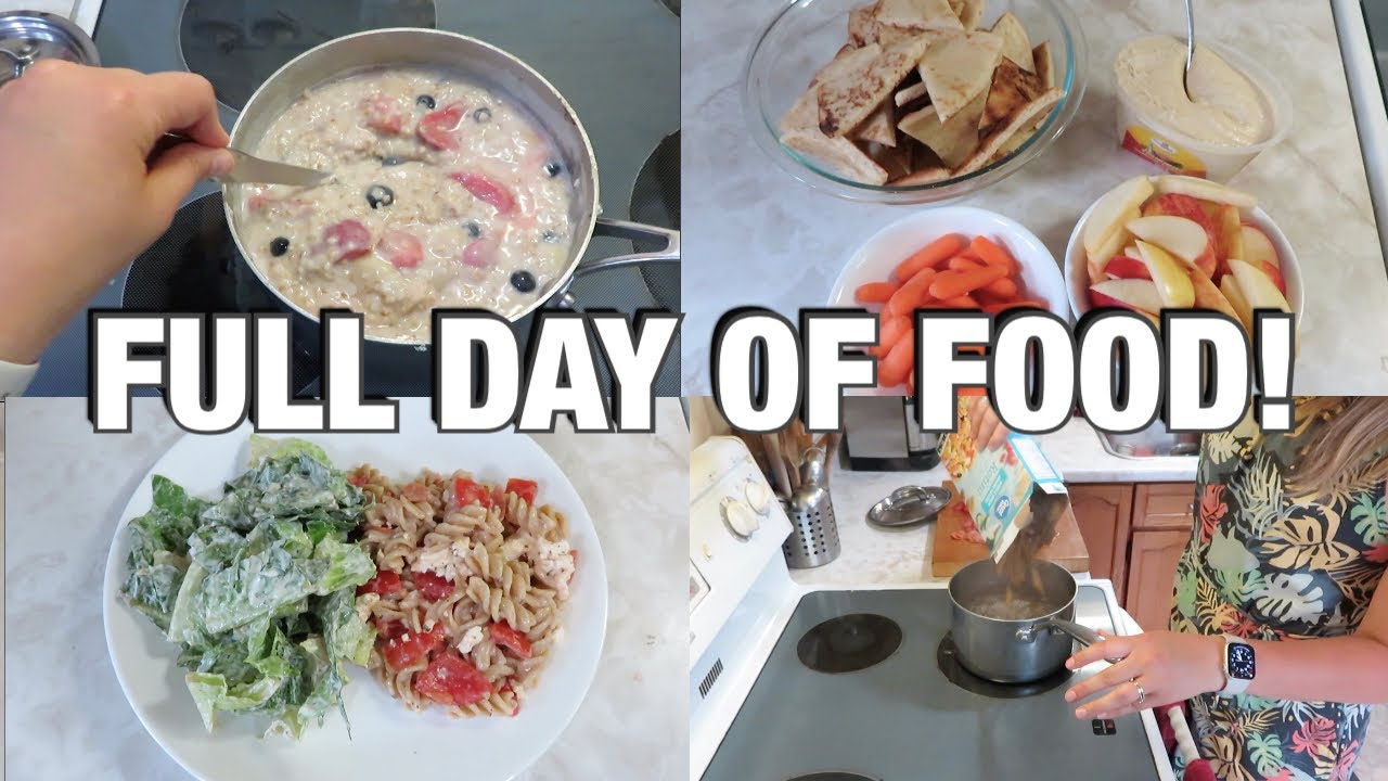 WHAT I EAT IN A DAY! | LARGE FAMILY MEAL PLAN