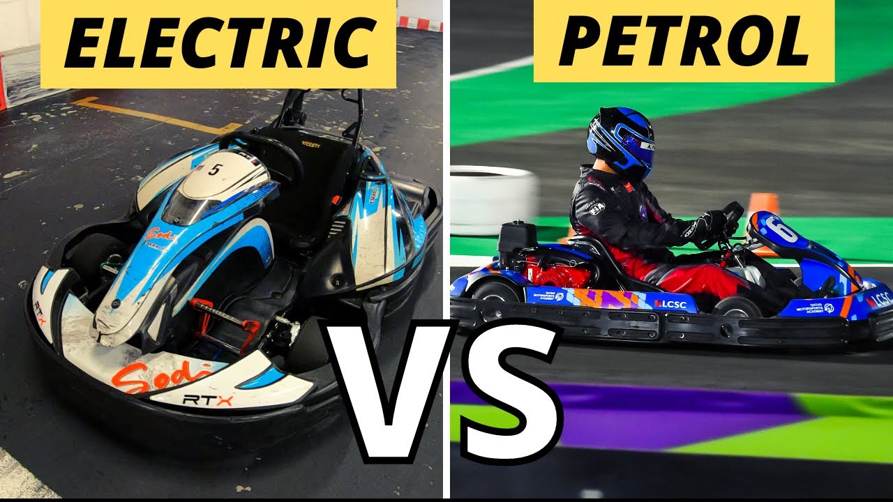 ELECTRIC Kart vs GAS Kart (comparison)