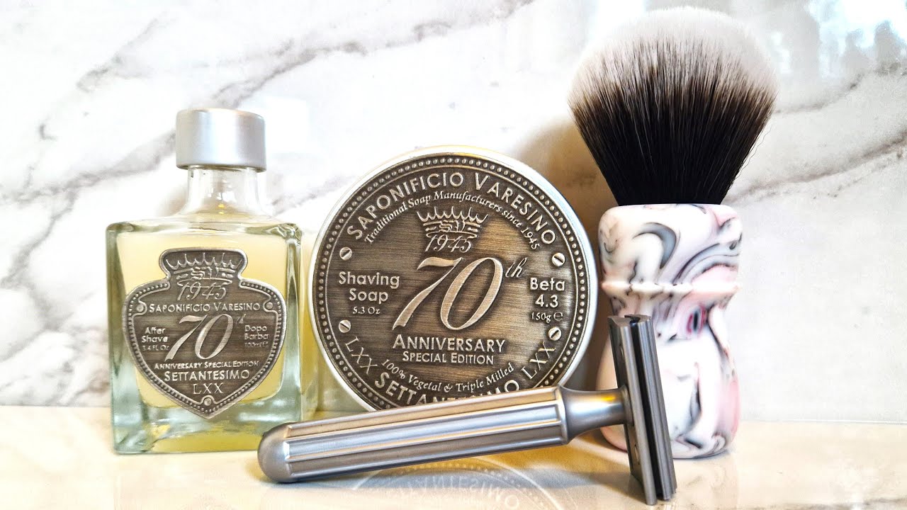 Saponificio Varesino 70th Set first try.