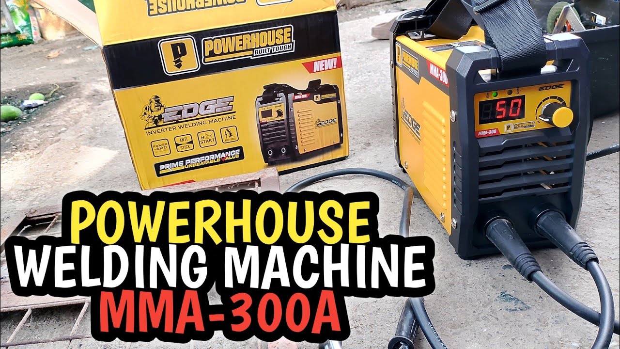 Powerhouse Welding Machine 300A Unboxing & Honest Review, TRUE RATED | PinedaTv