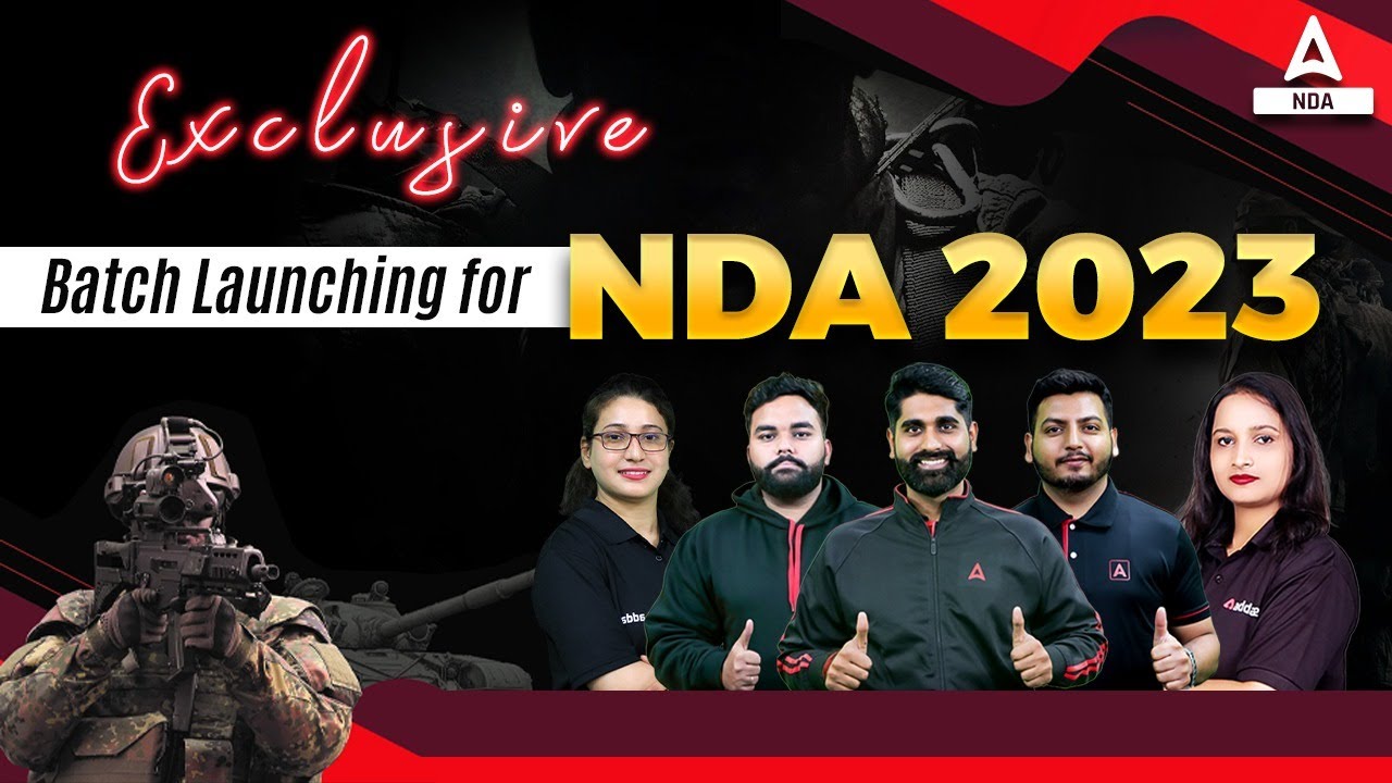 Exclusive Batch Launching for NDA 2023.