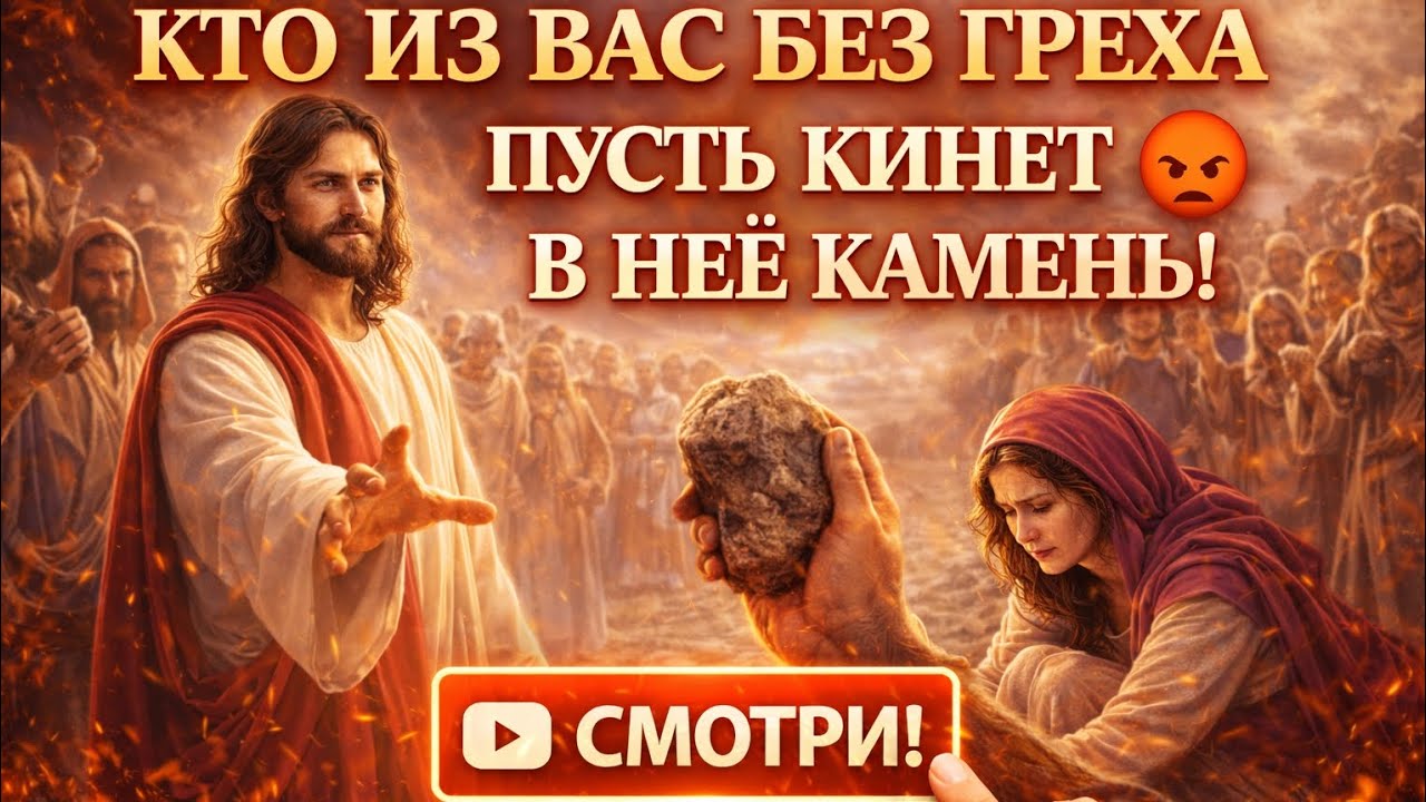 Кто из вас без греха — пусть первым бросит камень 😳