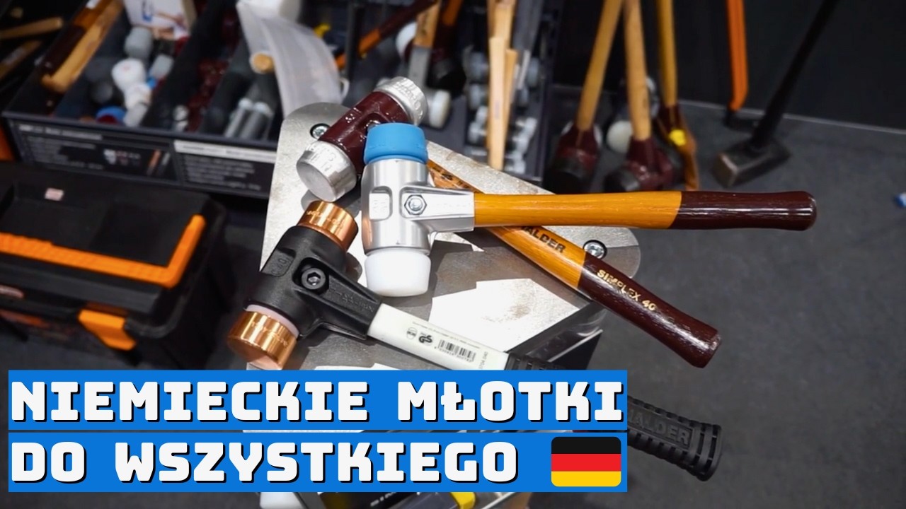 Jaki młotek wybrać? Młotki Halder - brukarski simplex. Młotek co sam robotę robi.