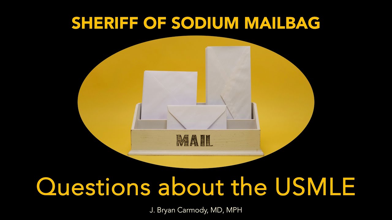 Mailbag: Questions about the USMLE
