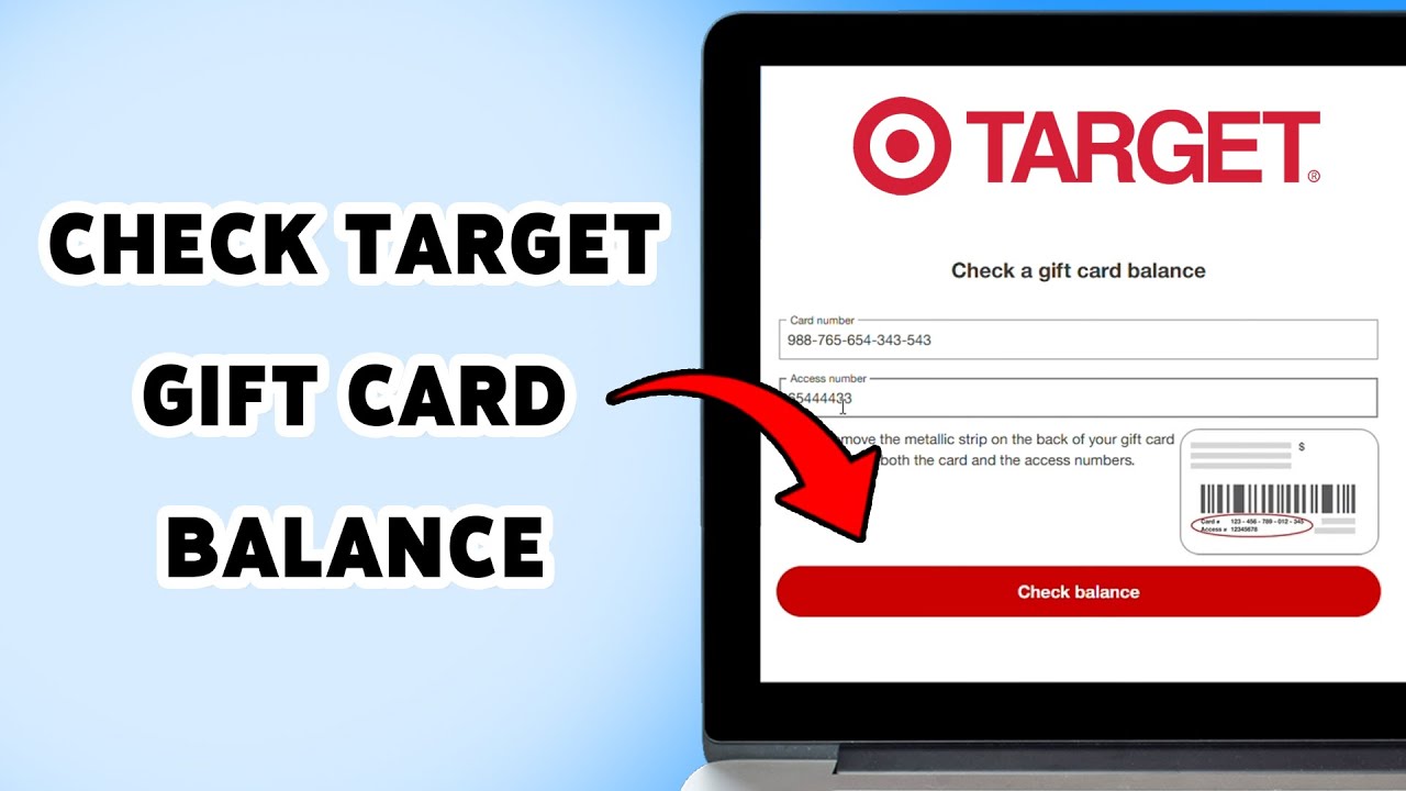 How To Check Target Gift Card Balance 2025 | Find Your Target Gift Card Balance