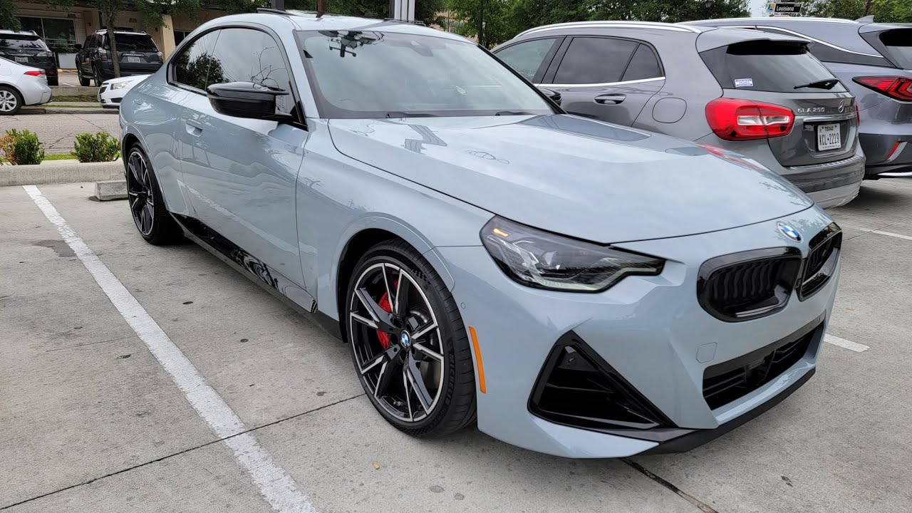 2023 BMW M240i xDrive walk around + muffler delete revs