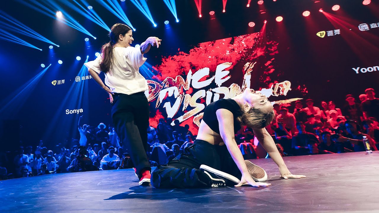 Crazy Monkey & Eazy vs Yoonji & Sonya - Dance Vision vol.9 Freestyle Battle 2ON2 Best 8