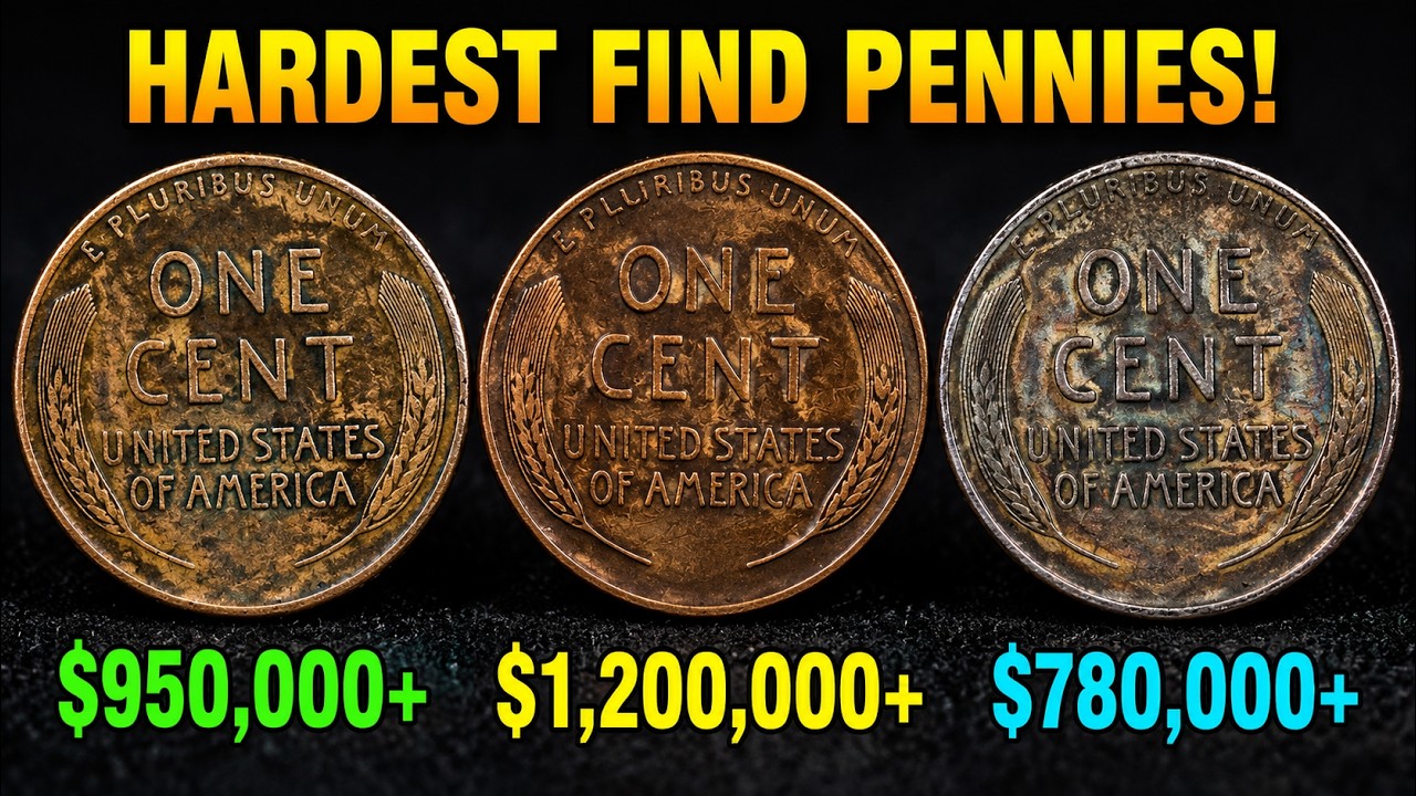 THESE TOP 10  PENNIES MAKE YOU RICH ! THESE PENNIES WORTH MILLION OF DOLLAR