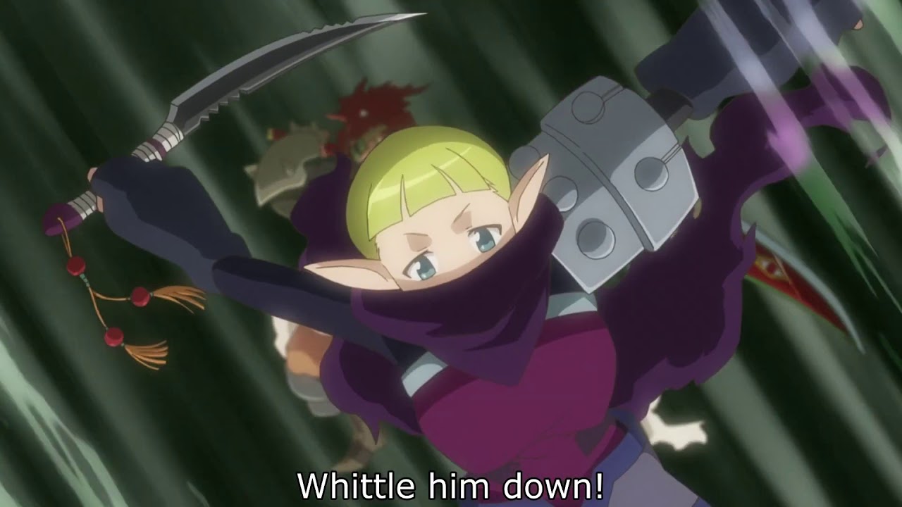 Log Horizon  Abyssal Shaft Raid Party vs  BOSS Ruseato of the Seventh Garden