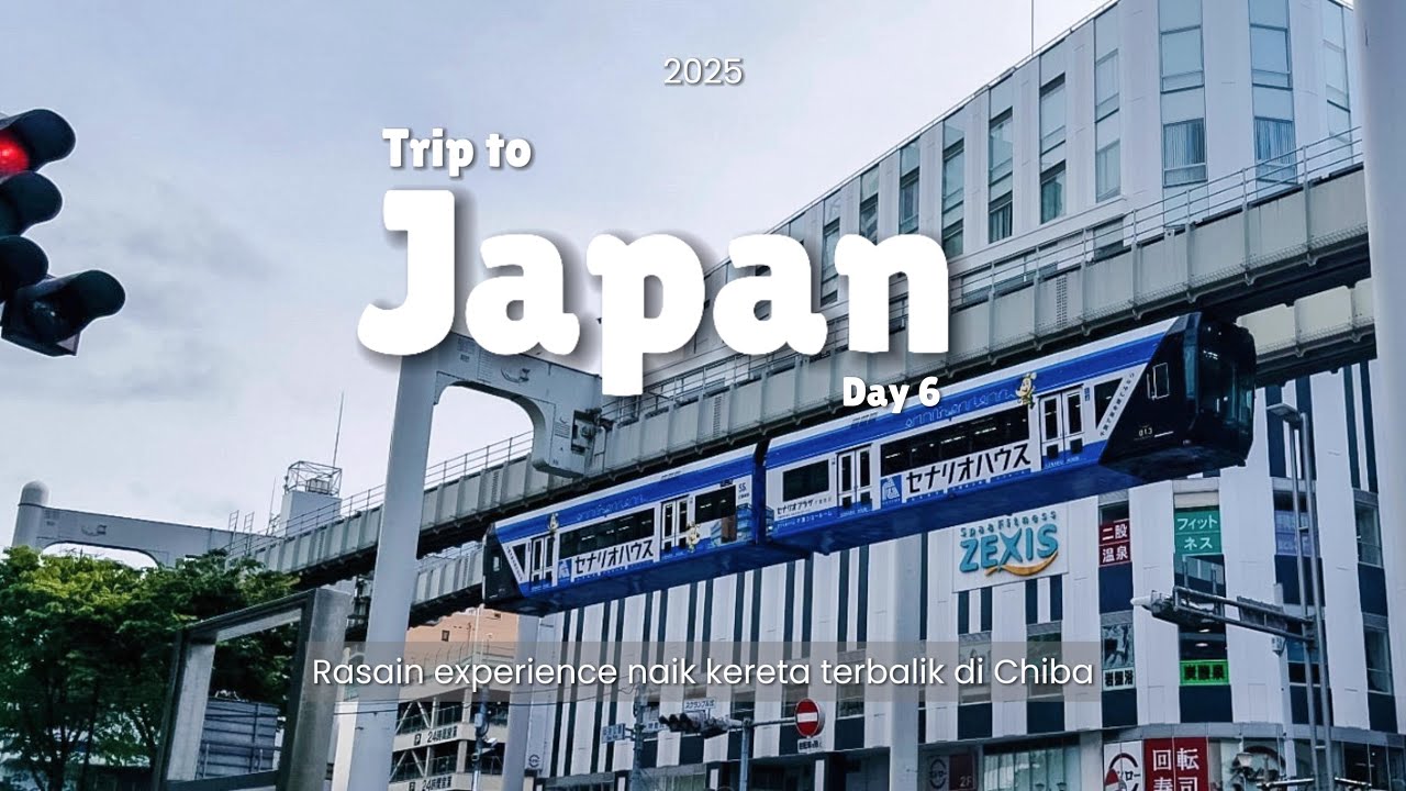 Trip to Japan - Day 6 I Naik Chiba Urban Monorail, Makan Gyukatsu di Asakusa &  Explore Shinjuku