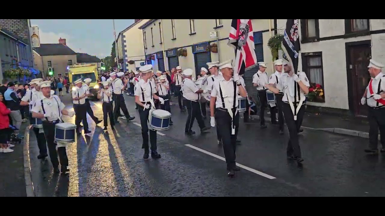 Dennistoun Rangers Flute Band on parade in Ahoghill 13-09-25 #dennistounrangers #fluteband #loyalist