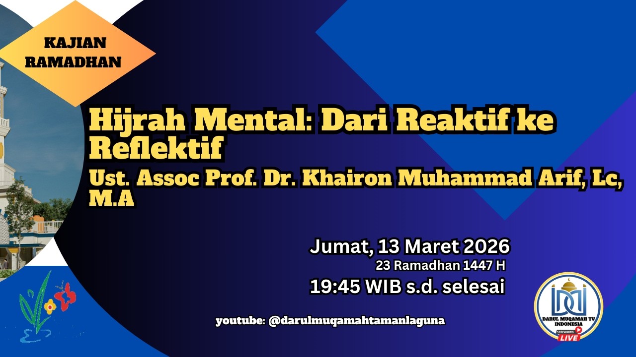 Ust. Hasan Al Jaizy | Kitab Ad Da' Wa Ad Dawa : Berdoa Terus Menerus
