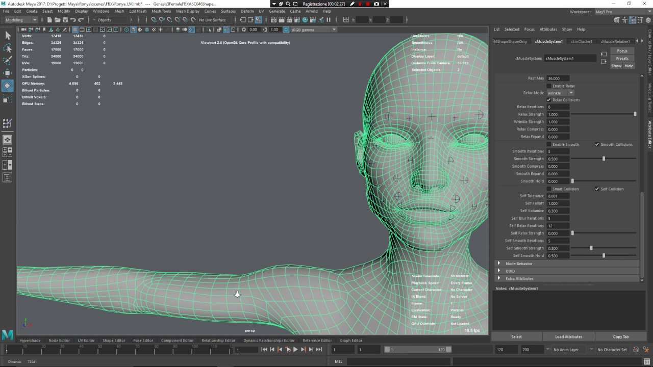 May9 Pro - Enable self collision on skinned mesh