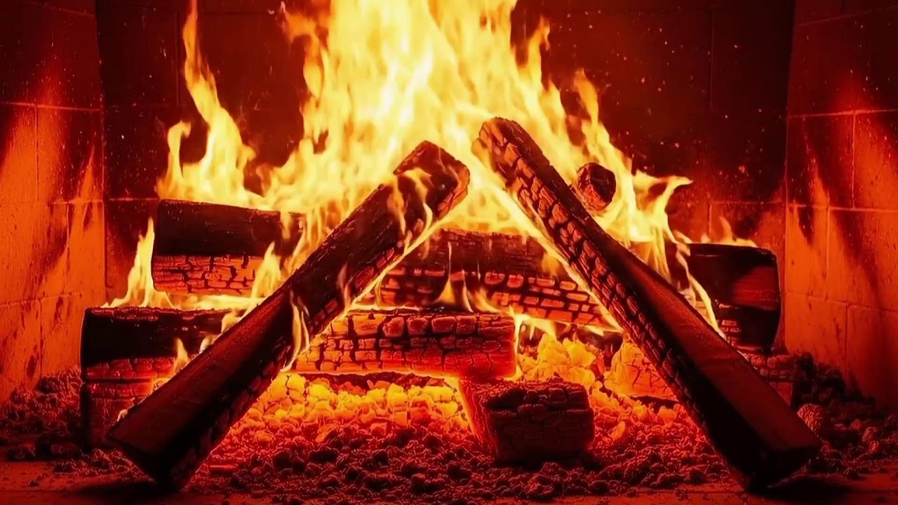 🔥 Cozy Fireplace Sounds | Relaxing Fire Crackling for Sleep & Relaxation (LIVE)