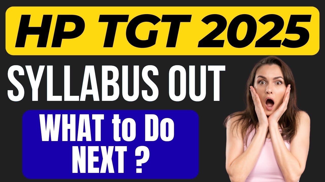 HP TGT COMMISSION 2025 | Full Syllabus Out | Arts | Non Med. | Med. | What to do next?? #hptgt