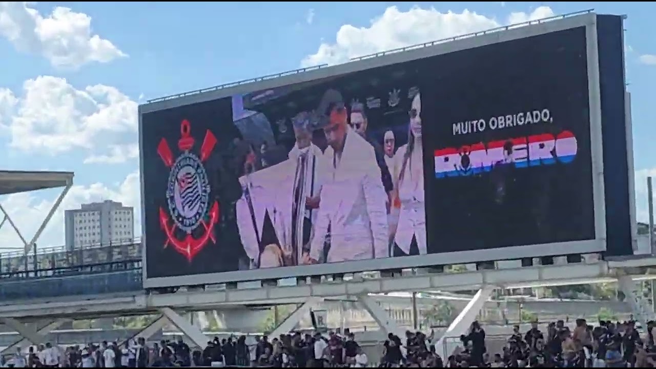 CORINTHIANS X PONTE PRETA 11 01 2026 HOMENAGEM A ANGEL ROMERO 