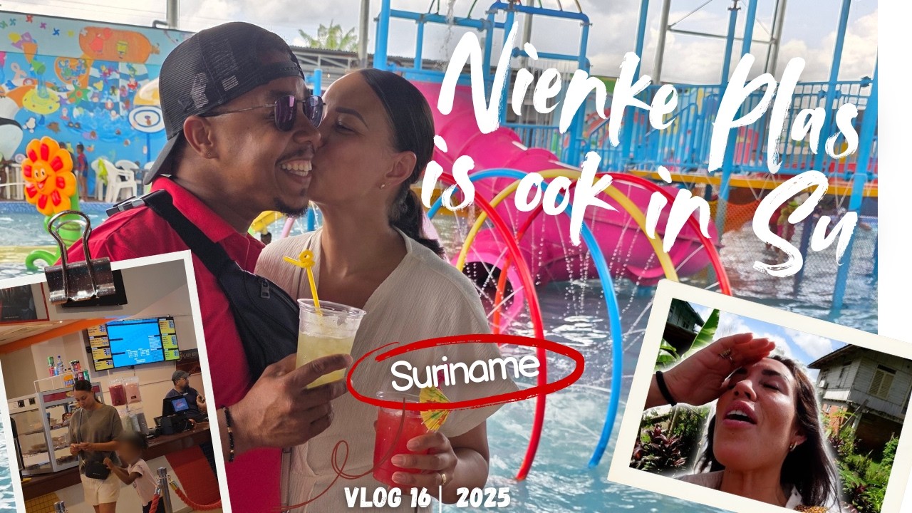 SURINAME VLOG #16 - TEGELIJKERTIJD MET NIENKE PLAS IN SU 😄 🇸🇷