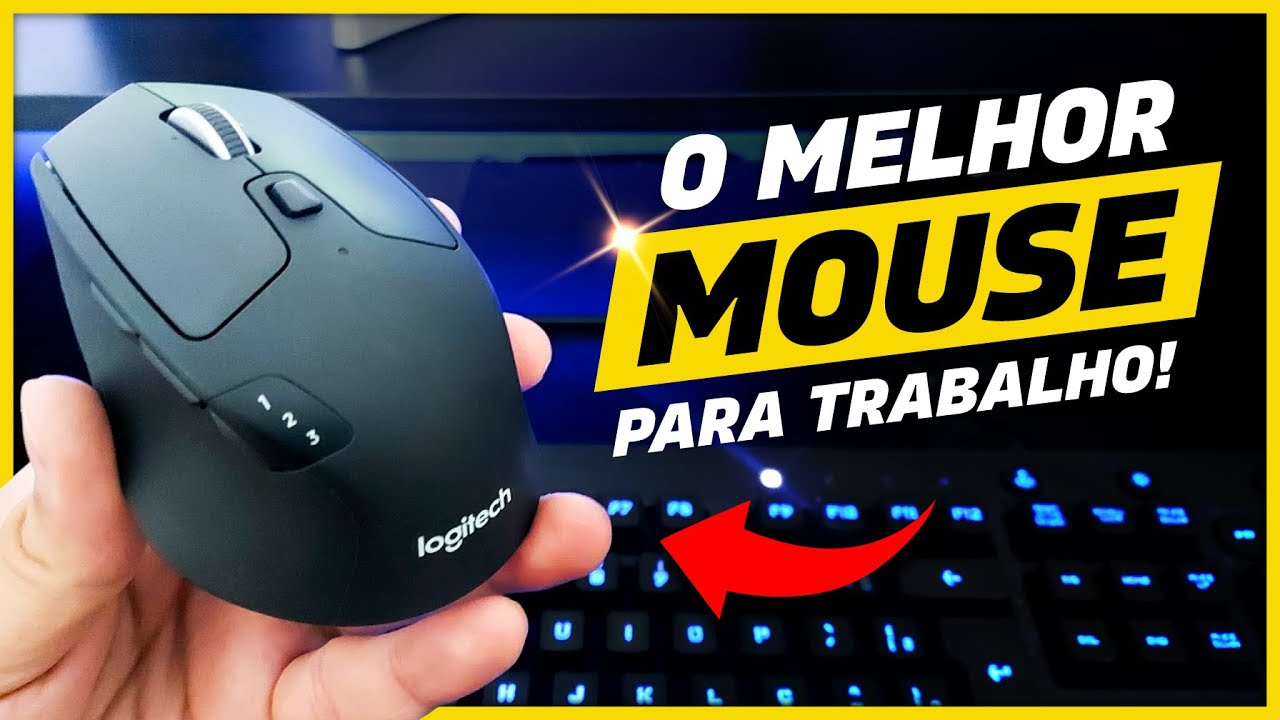 Logitech M720 - MELHOR MOUSE para trabalho (REVIEW)