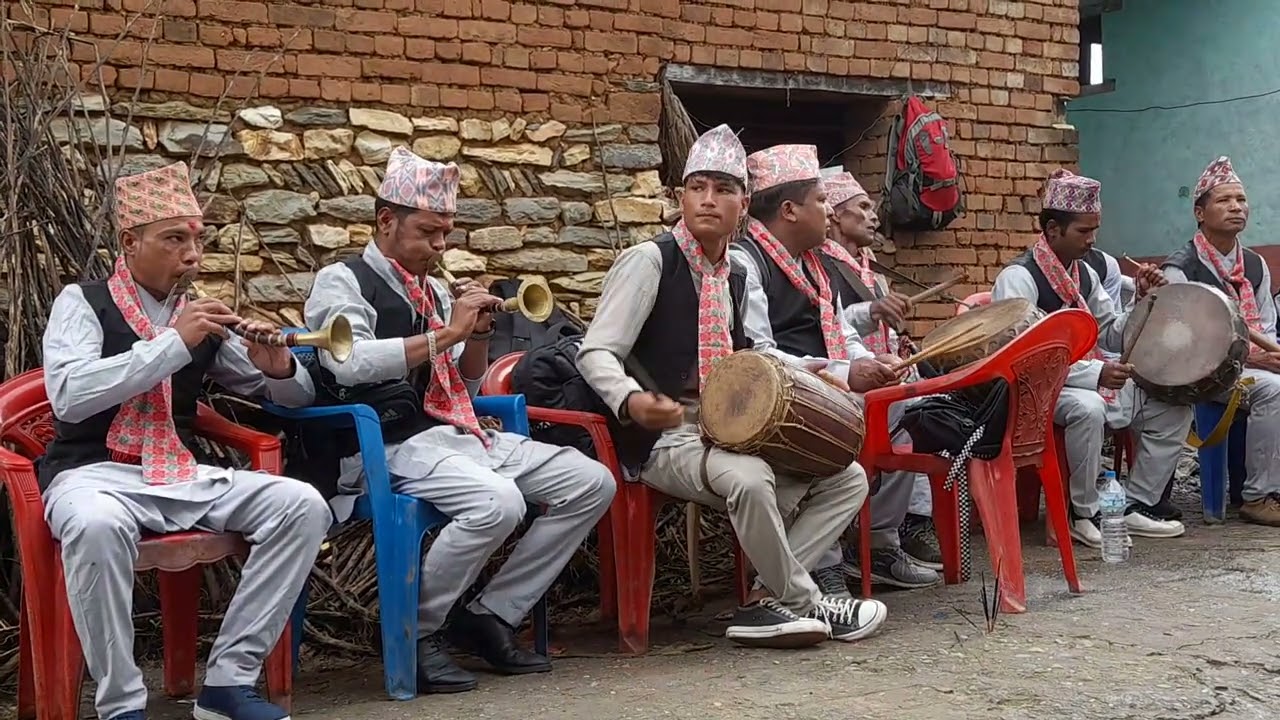 Myagdi rakhu naumati baja at Baglung/myagdi panche baja/kishan pariyar sanai