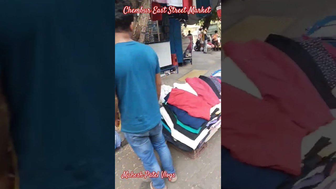Chembur East Street Market #chembur #streetmarket #fashion #chemburkar