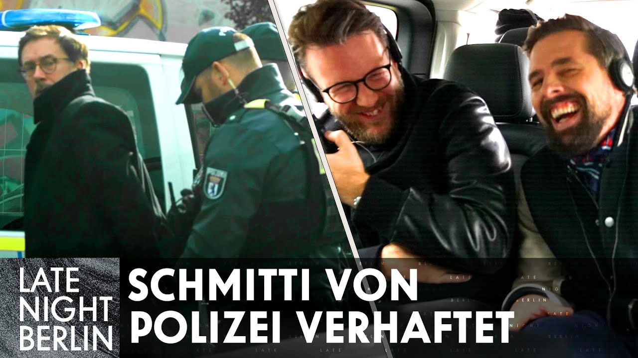 Klaas und Jakob locken Schmitti in Polizeikontrolle | Late Night Berlin
