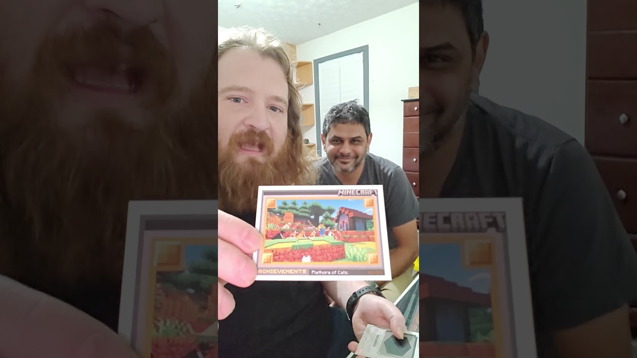 Panini 2024:Minecraft trading cards.