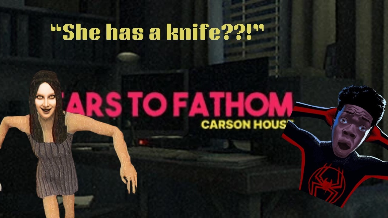 SHE HAS A KNIFE!!!!! - Fears To Fathom Carson House