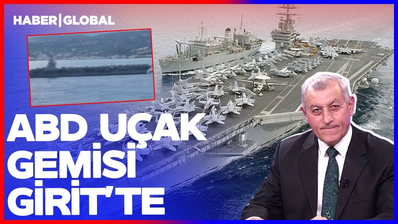 ABD'nin Dev Uçak Gemisi Girit'e Ulaştı! İran Şimdi Ne Yapacak?