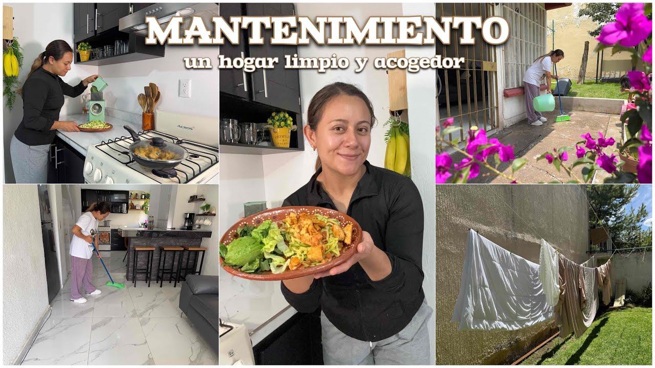 INICIO DE SEMANA ✨Manteniendo un hogar Limpio y acogedor ✅