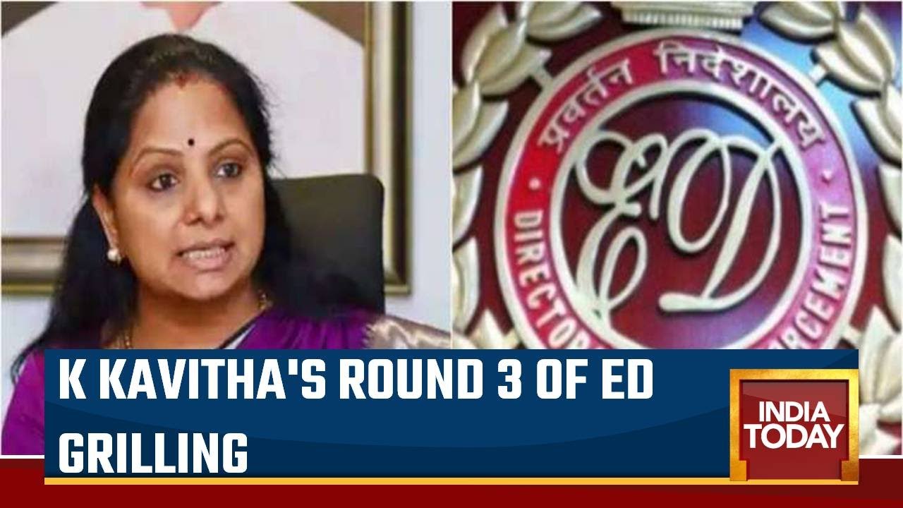 K Kavitha To Be Grilled By ED Again In Delhi Liquor Scam; Round 3 Of ED Grilling