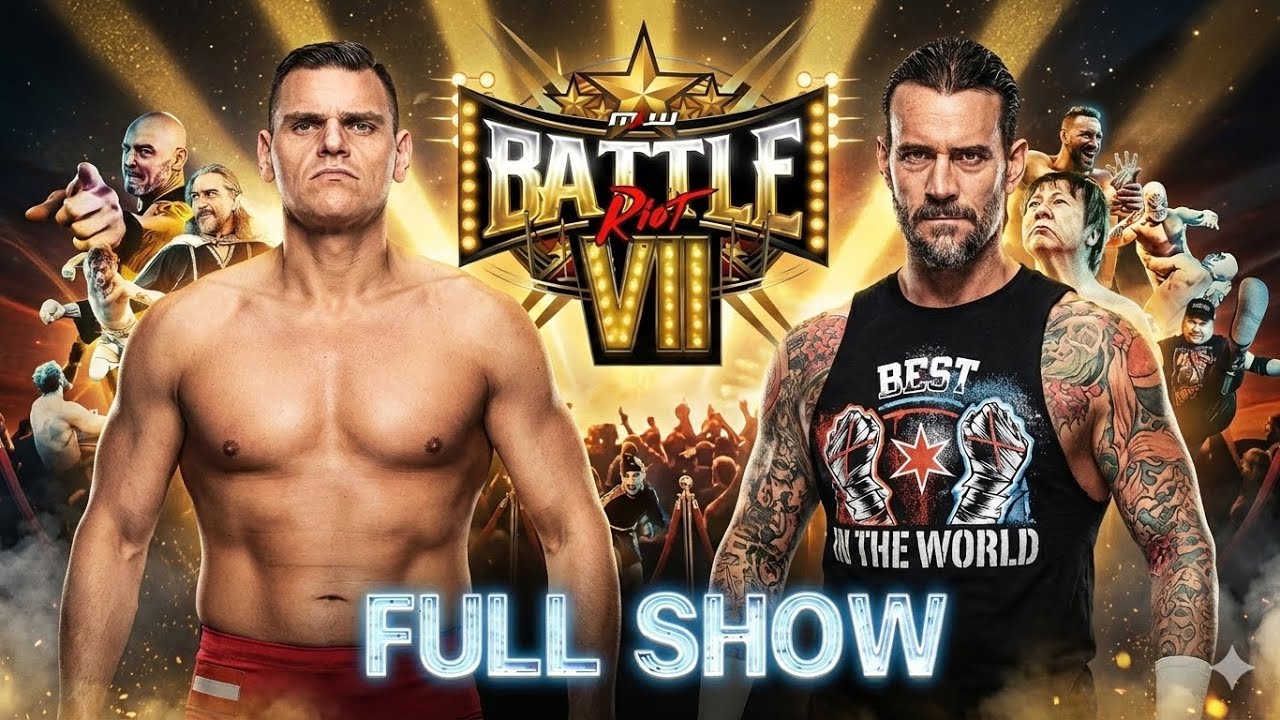 MLW BATTLE RIOT/ 20 MAN ROYAL RUMBLE TO WIN THE MLW TRIPLE CROWN CHAMPIONSHIP 