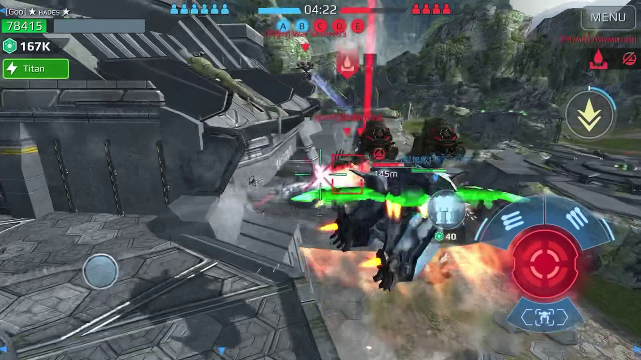 [War Robots] NEW Ao jun Sinister  Glacier mk2