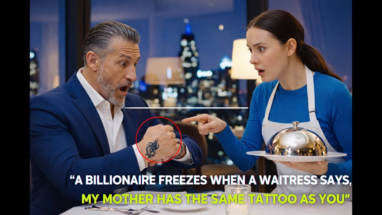 A Billionaire Freezes When a Waitress Says, 