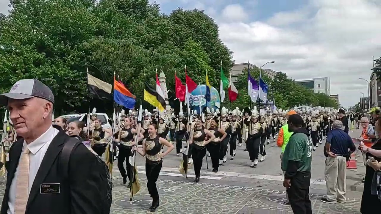 Purdue Marching Band,  Indy 500 Downtown Parade 2022