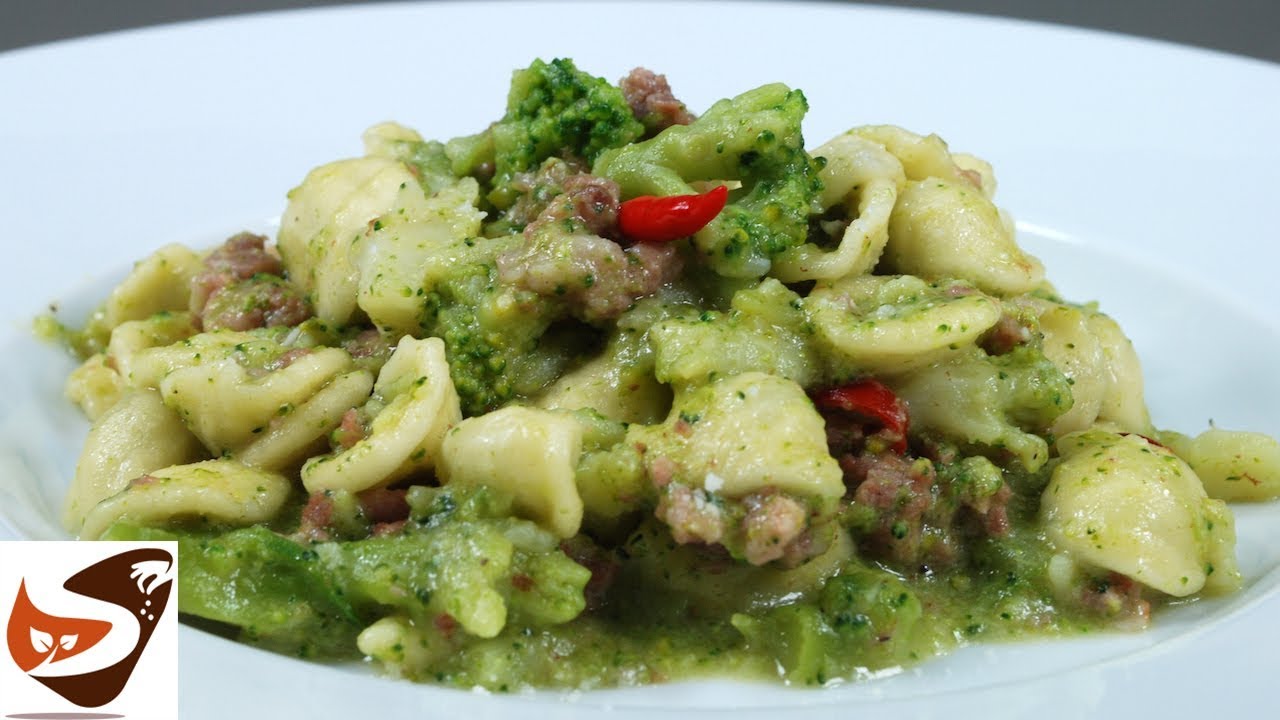Pasta con broccoli e salsiccia – Facile, Veloce  e gustosa – Primi piatti