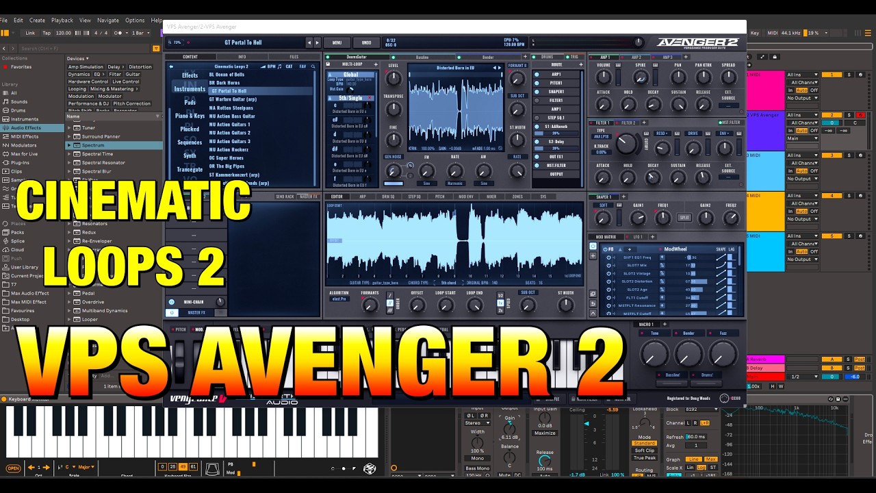 VPS AVENGER - Cinematic Loops 2 Expansion - Let's Explore - PC & Mac