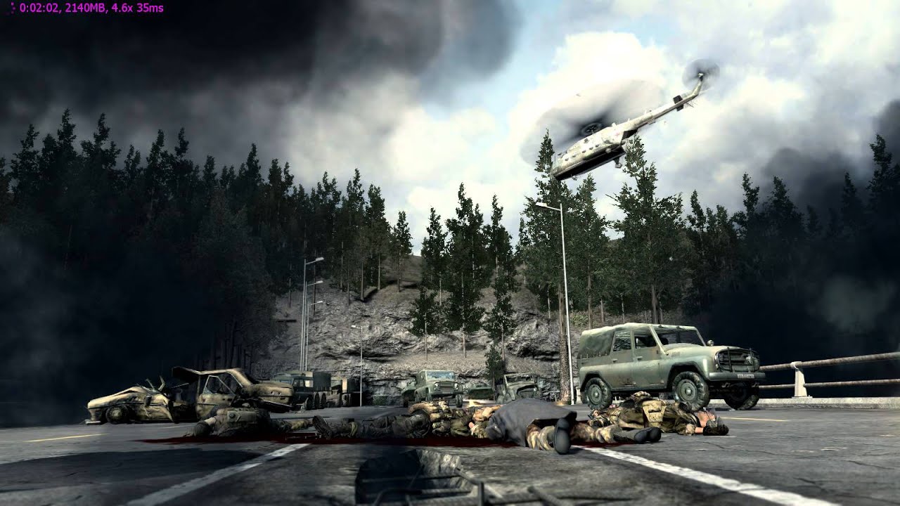 Death of Imran Zakhaev - End of Call of Duty 4: Modern Warfare