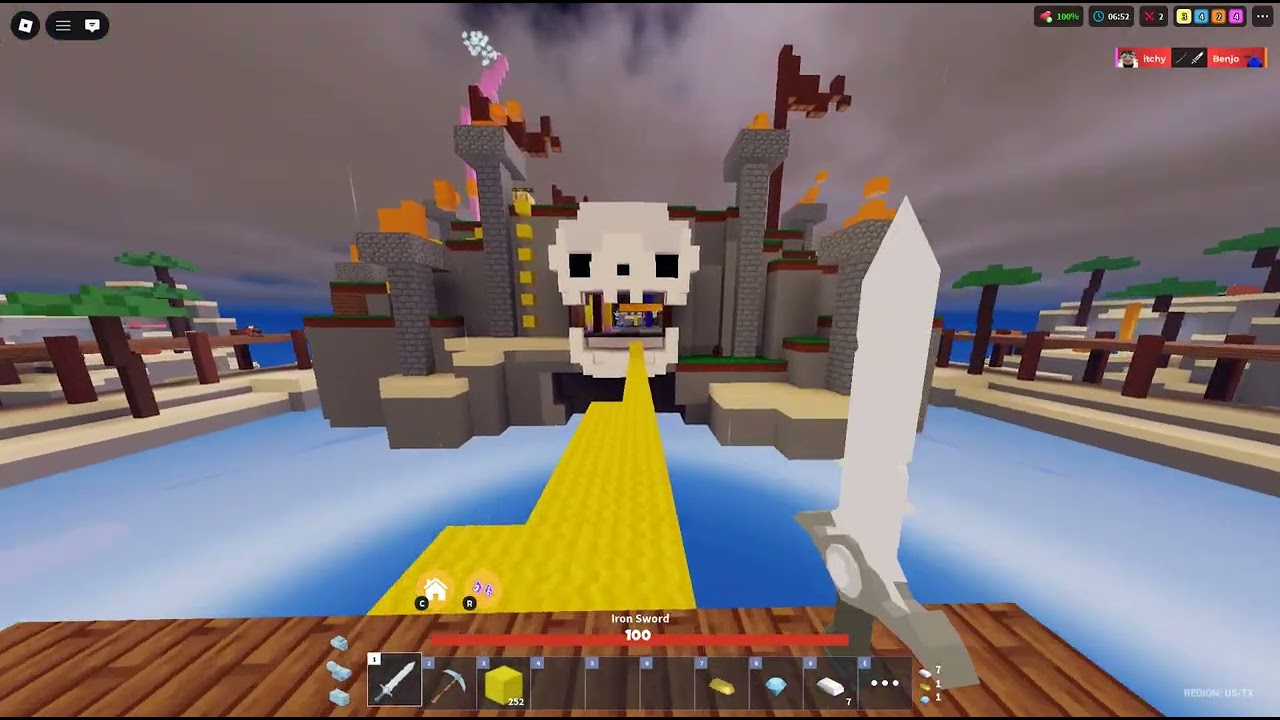 roblox bedwars gameplay 1