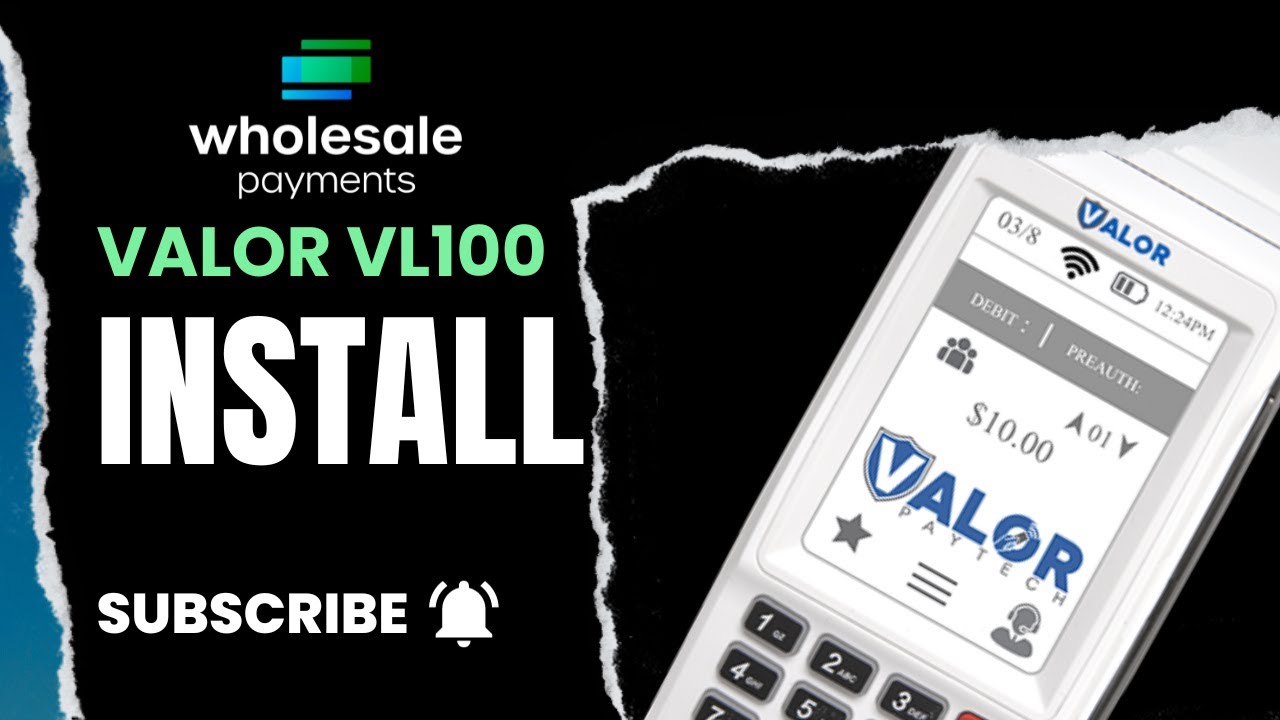 Valor VP/VL 100 Install