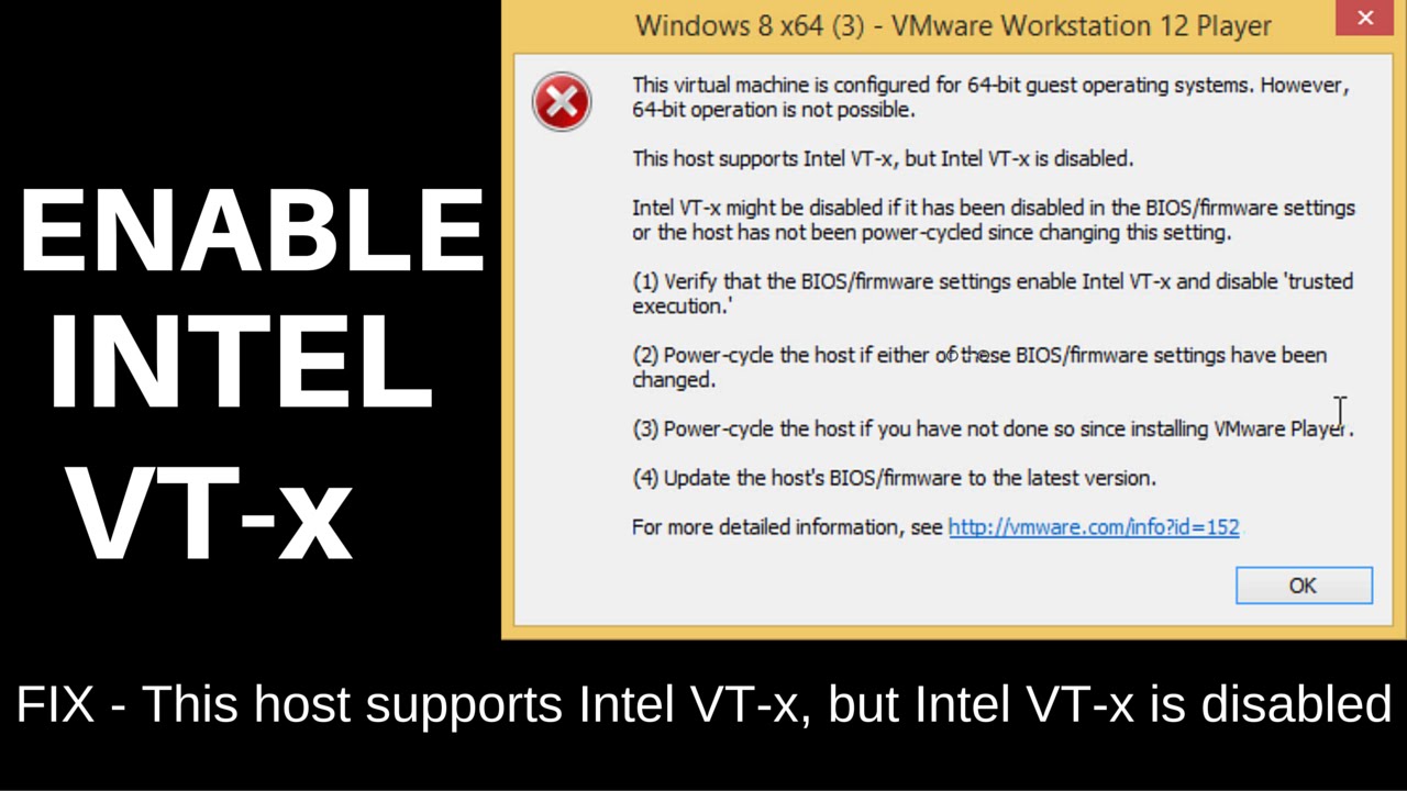 Как включить Intel VT-X или технологию виртуализации Intel в BIOS