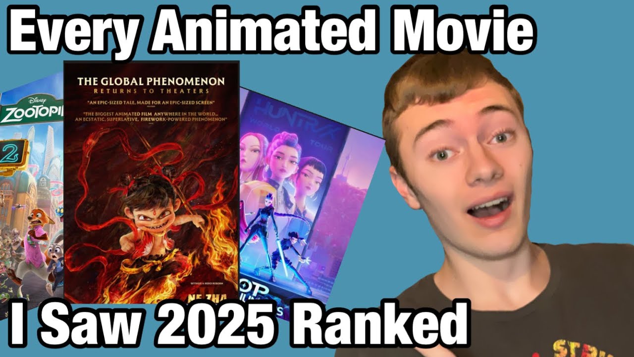 Every New Animated Movie I Saw In 2025 Ranked 